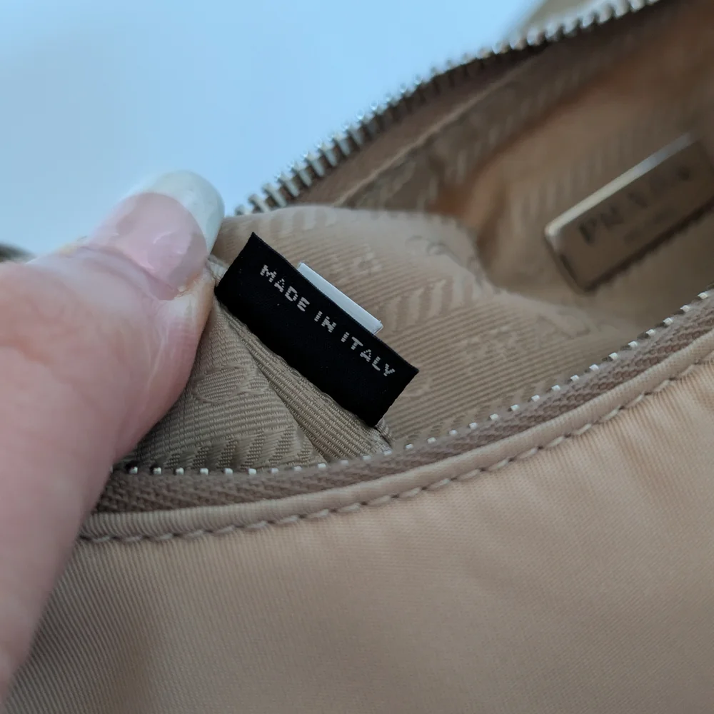 Prada Tan Shoulder Bag with Chain Strap - Picture 10 of 16